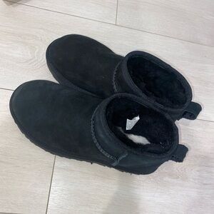 UGG Black Ankle Booties